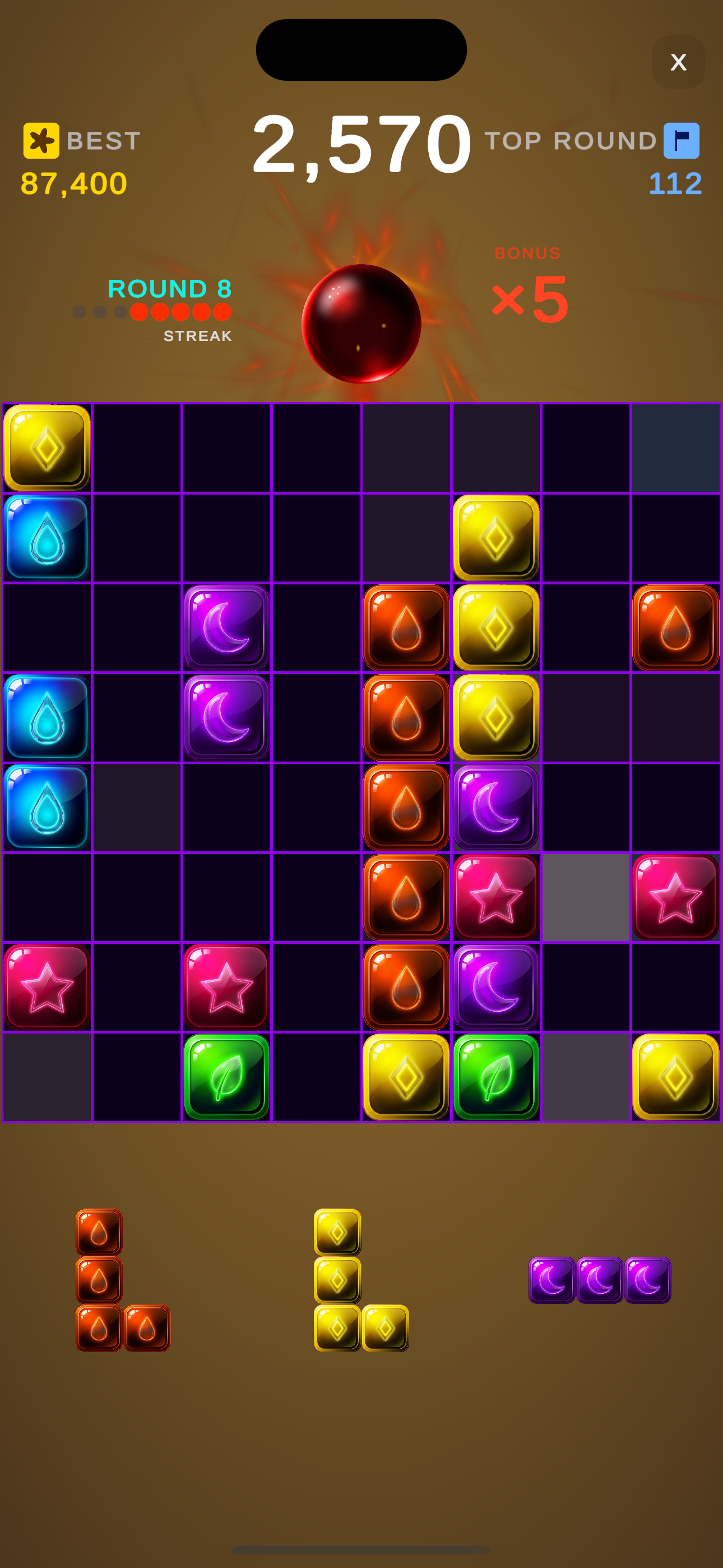 Neon theme